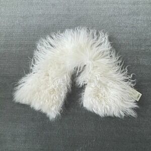 Overland Sheepskin Tibetan Lamb Single Pelt Ivory